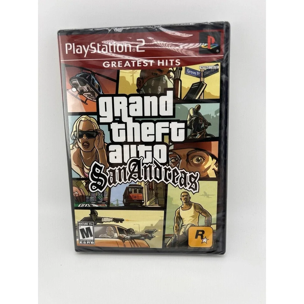 Grand Theft Auto San Andreas Greatest Hits - PlayStation 2 Factory Sealed